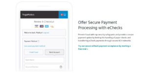 echeck payment secure