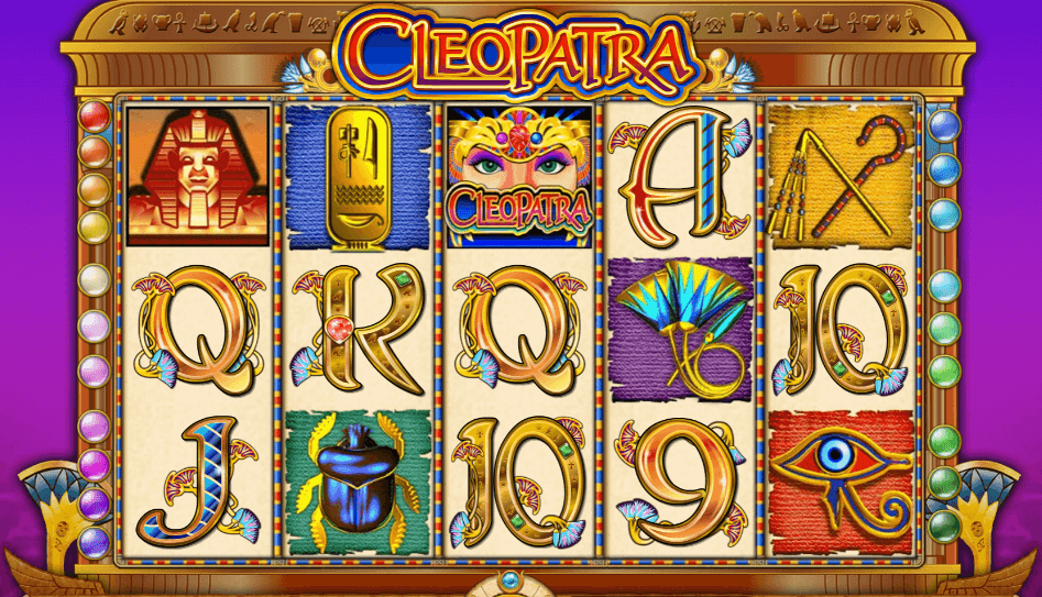 Gameplay overview of the Cleopatra slot machine